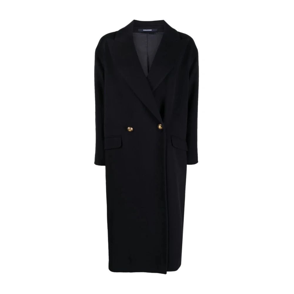 Tagliatore Single-Breasted Coats Black Dames