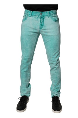 green-tie-dye-skinny-denim-jeans