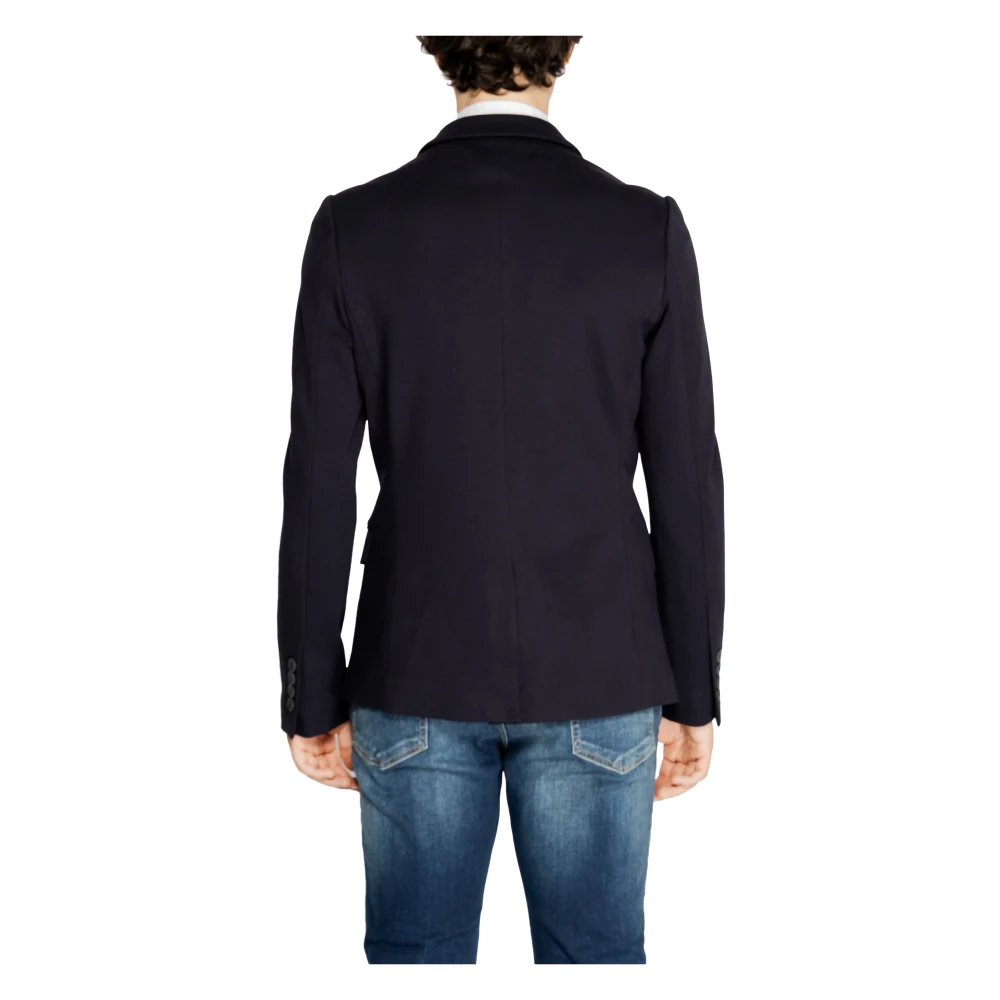 Antony Morato Blauwe Blazer Knoopsluiting Heren Blue Heren
