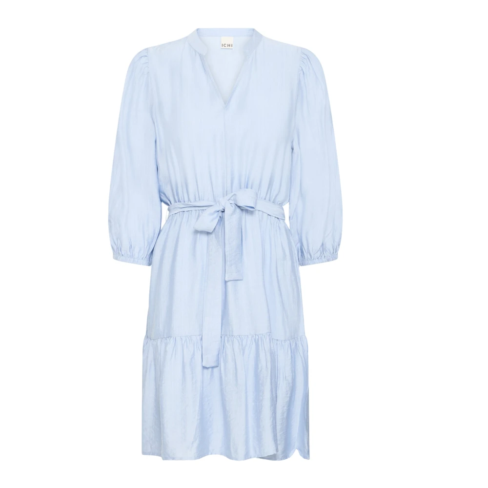 Ichi Damen Blau Kleid Wilma 2 - Bild 2