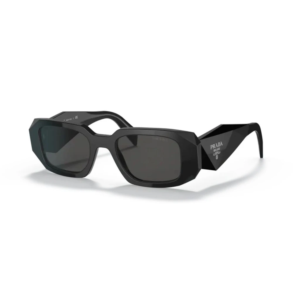 Prada Unisex Black Pr 17Ws Sunglasses - Sunglasses - 51 Mm - Accessories