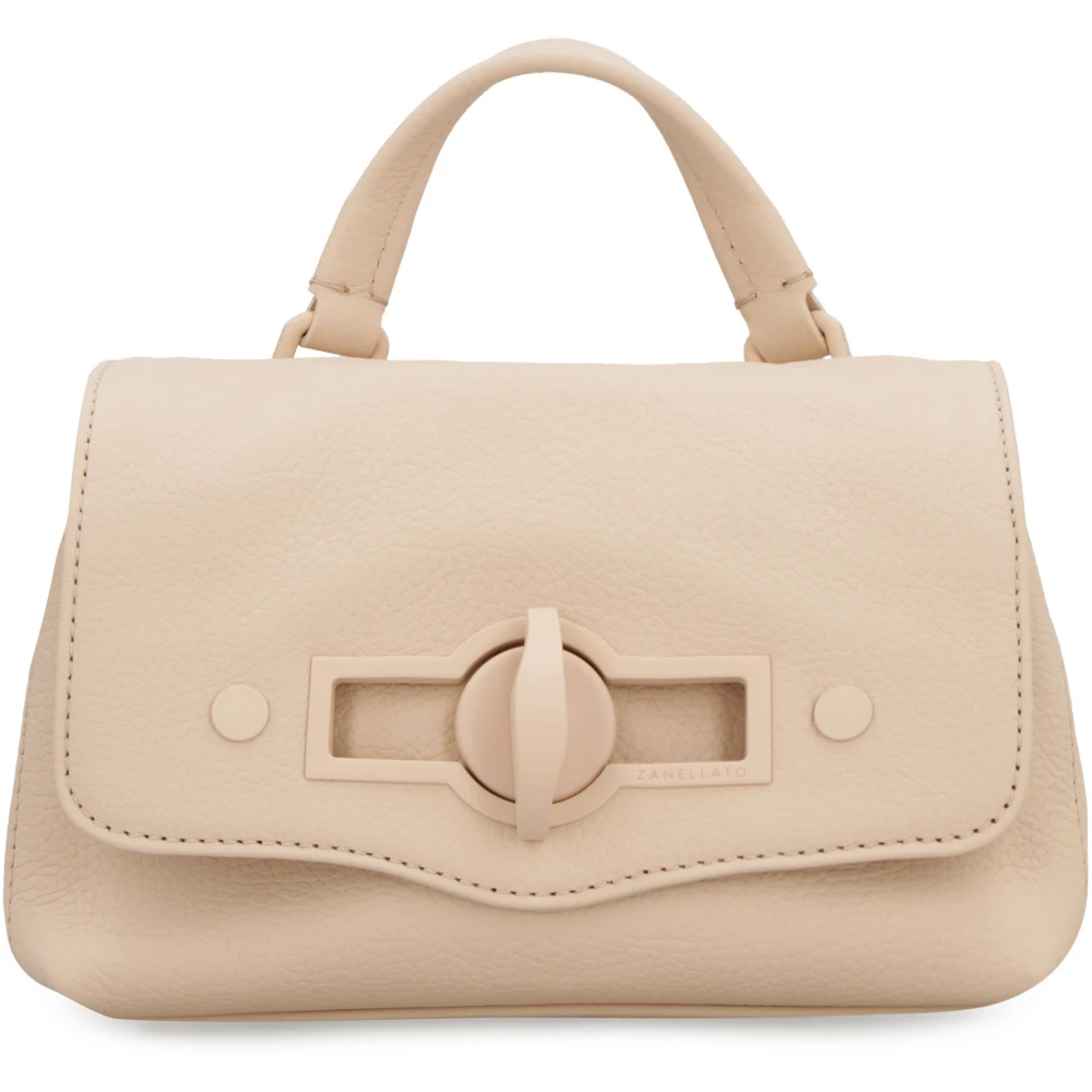 Zanellato Pura 2.1 Baby Leren Handtas Pink Dames