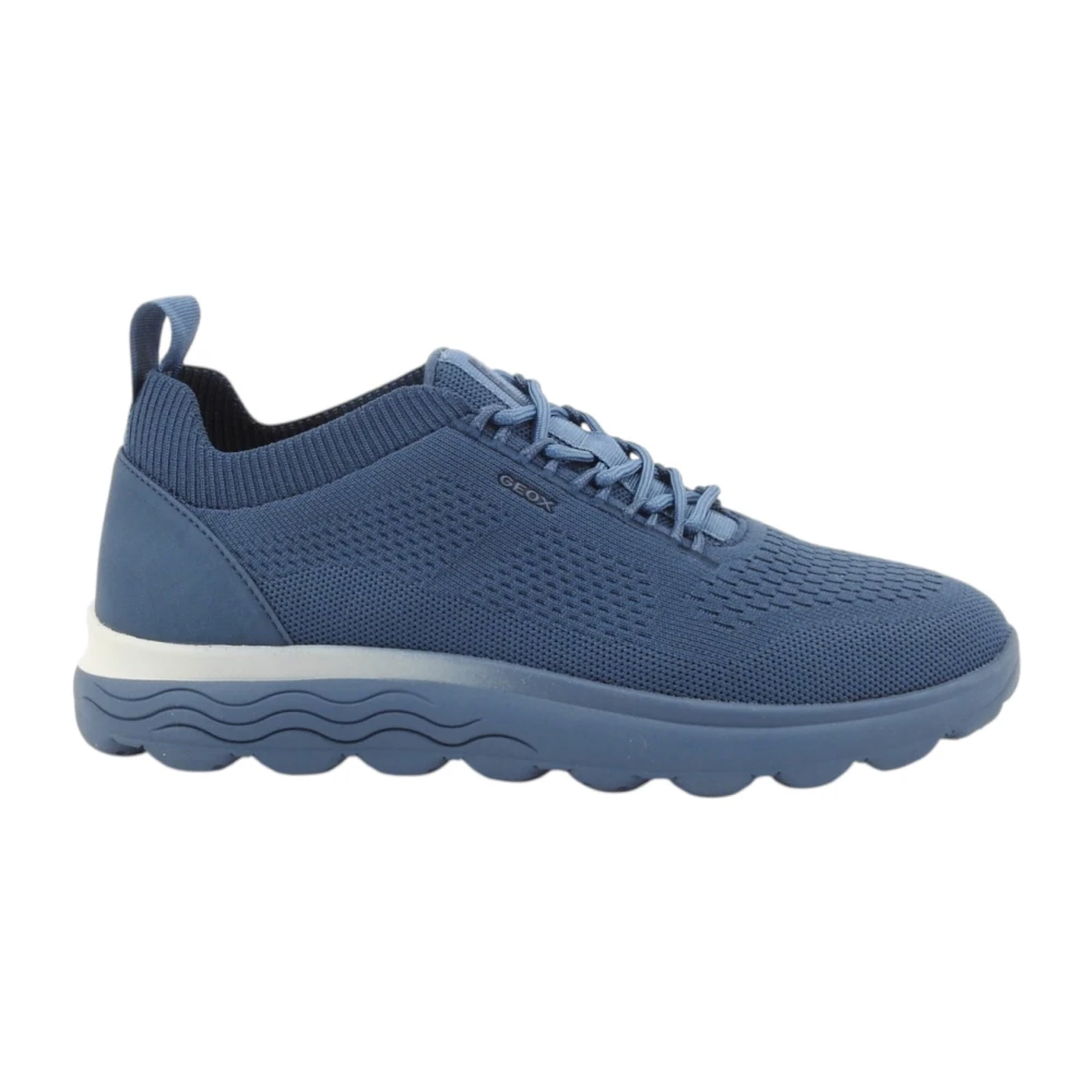 Geox Homme Bleu Chaussures, Taille: 40 Eu Baskets