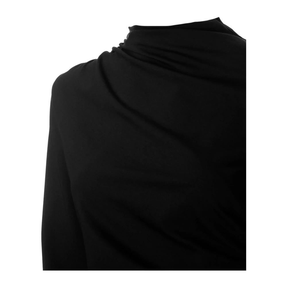 drykorn Beatrea Jurk met Opstaande Kraag Black Dames