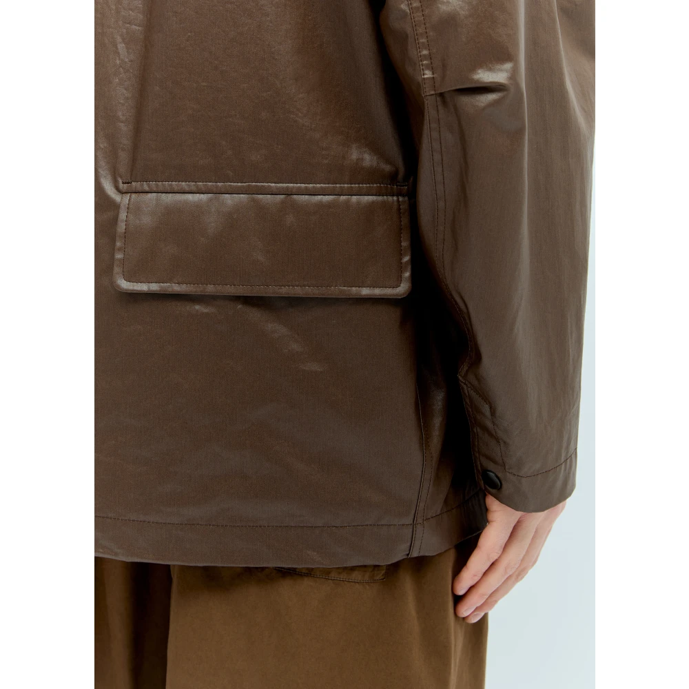 Lemaire Jackets Brown Heren