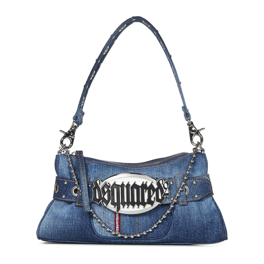 Dsquared store D2 Camoscio patchwork hobo bag