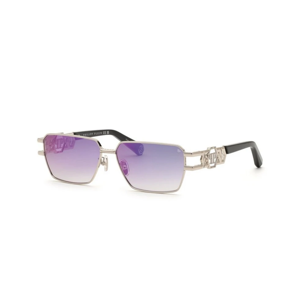 Philipp Plein Gray Spp210m 579V Sunglasses - Unisex - Sunglasses - 59 Mm - Accessories