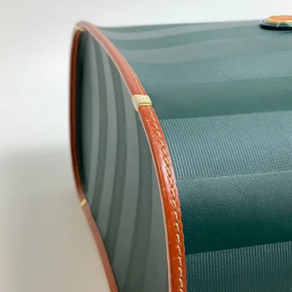 Fendi Vintage Pre-owned Leather fendi-bags Green Dames