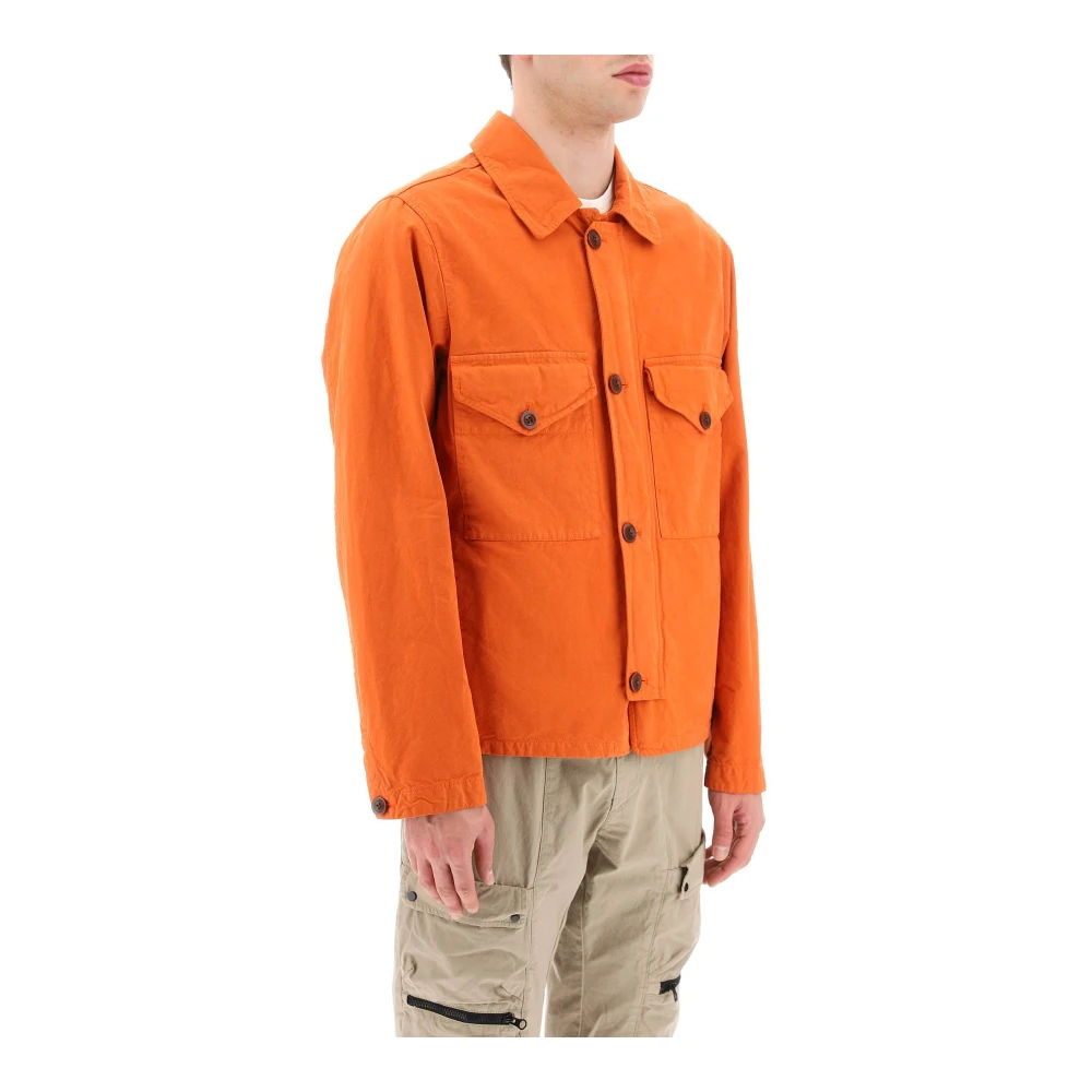 C.P. Company Utility-geïnspireerde Mais B overshirt Orange Heren