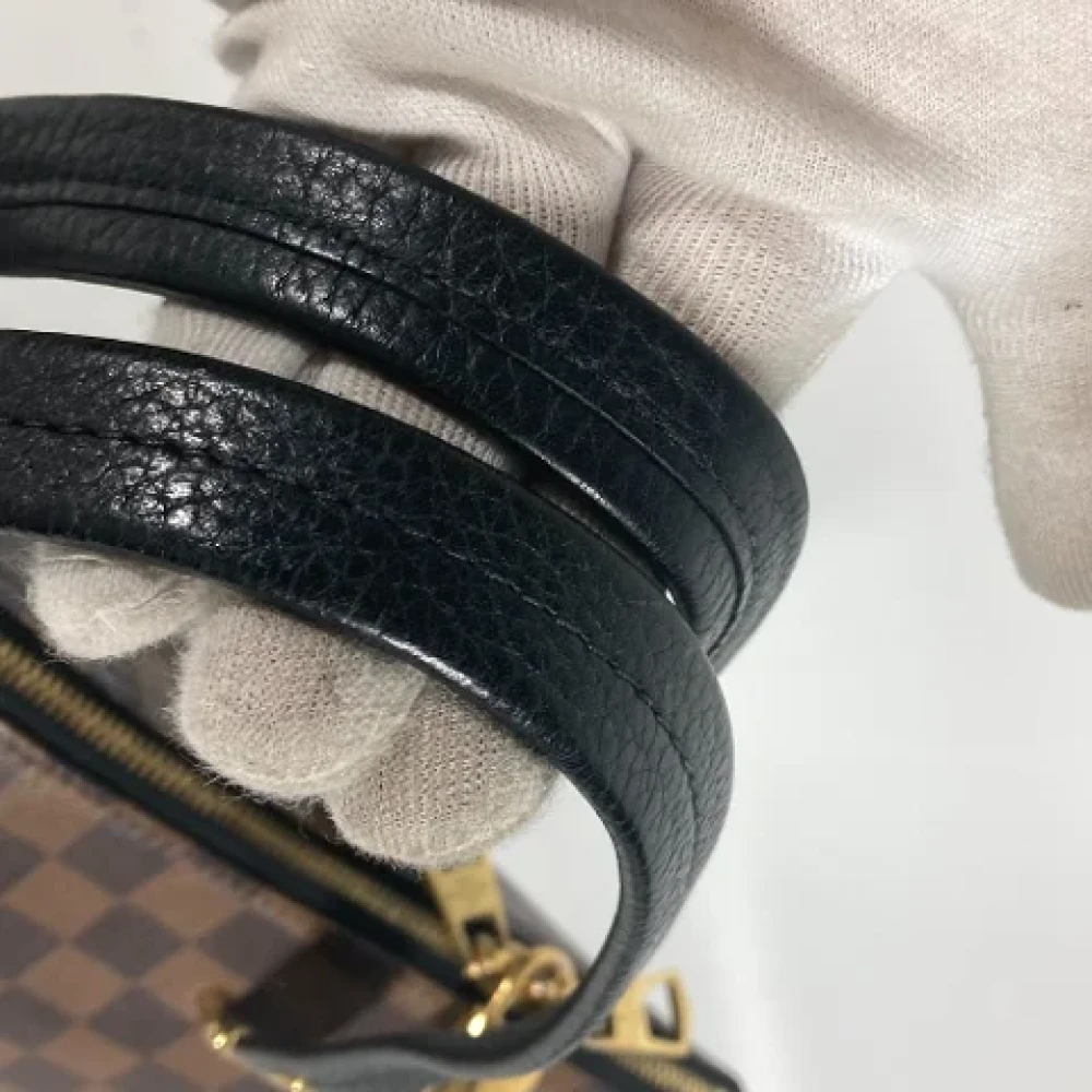 Louis Vuitton Vintage Pre-owned Cotton louis-vuitton-bags Brown Dames