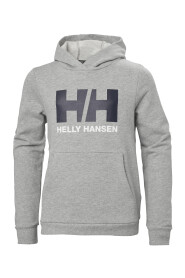 Helly Hansen Jr HH Logo Hoodie 2.0 Grey Melange