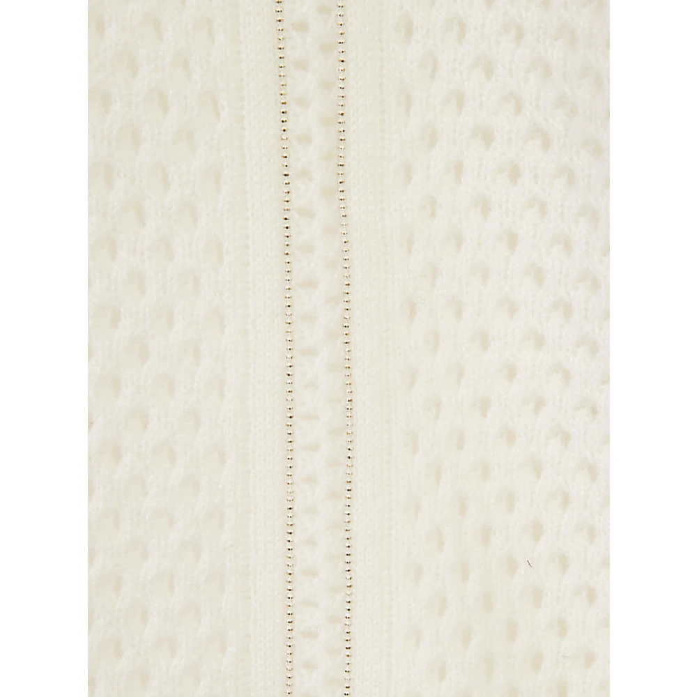 Fabiana Filippi Beige Sweatshirt Aw24 Damesmode Beige Dames