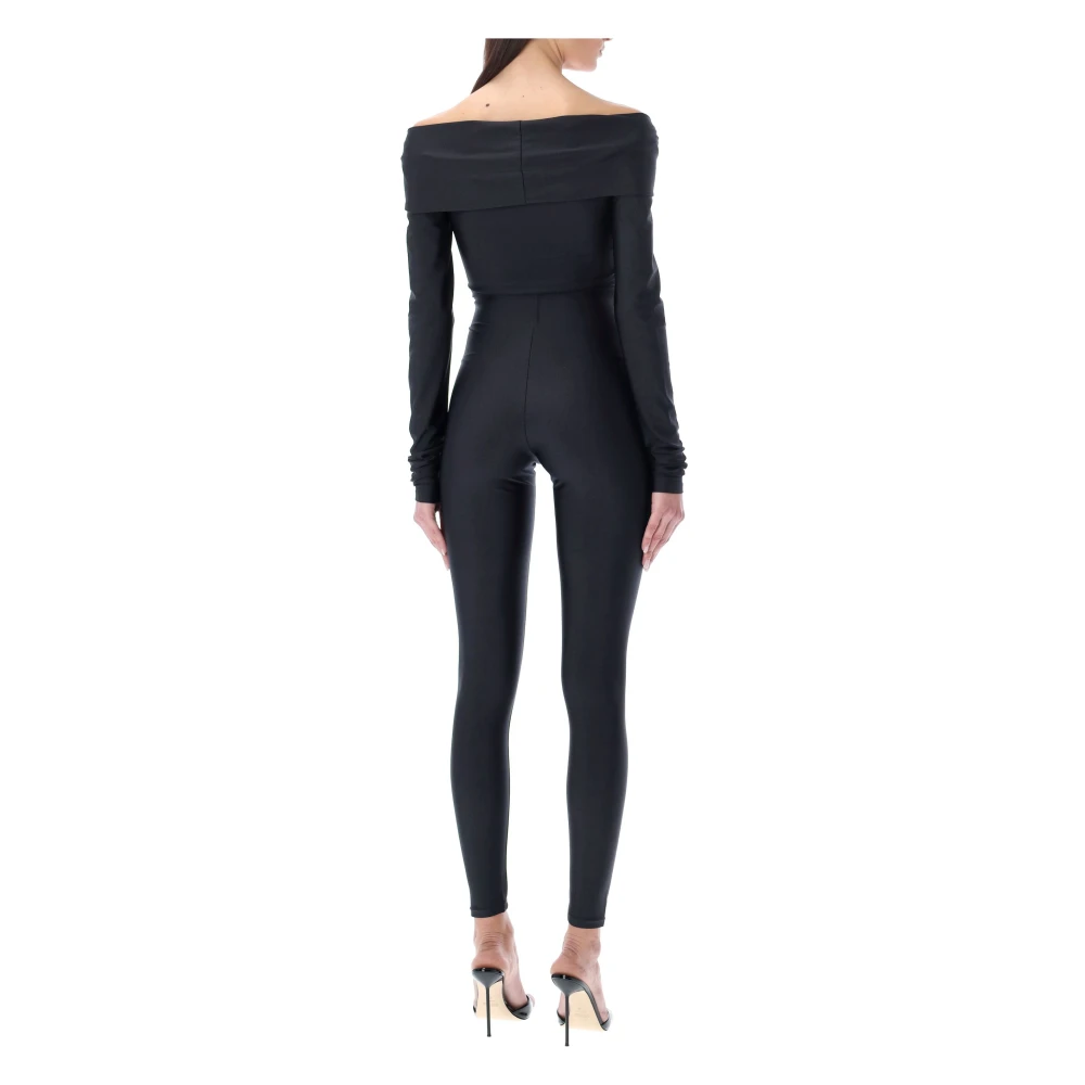 Andamane Zwart Cut-Out Jumpsuit Black Dames