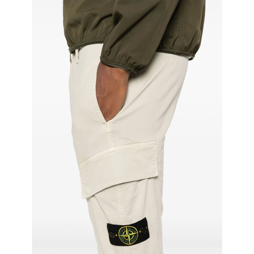 Stone Island Stijlvolle Broek Beige Heren