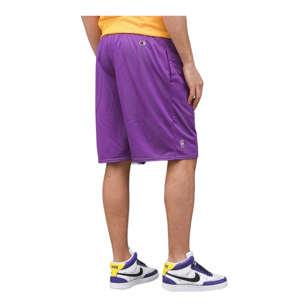 Champion Heren Shorts Stijlvol Ontwerp Purple Heren