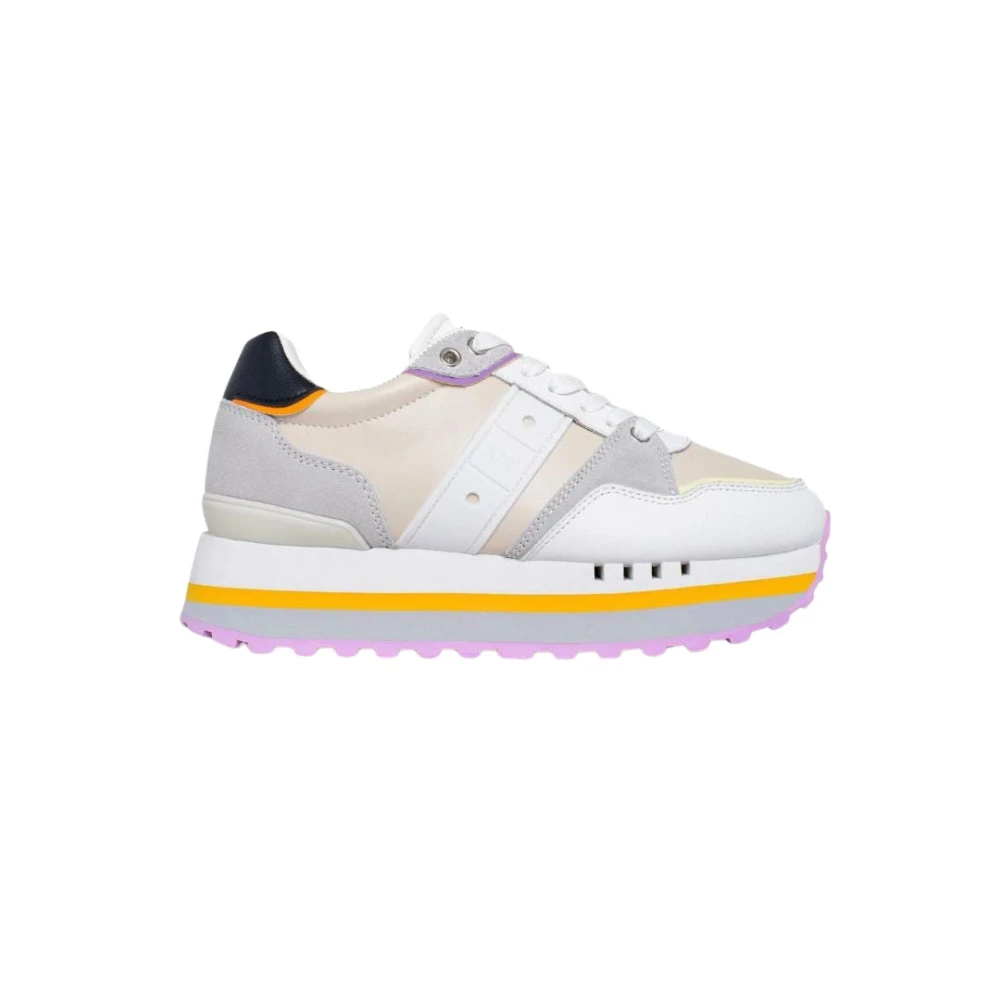 Blauer Women's White Casual Trainers - Sneakers - 7 Uk - Shoes