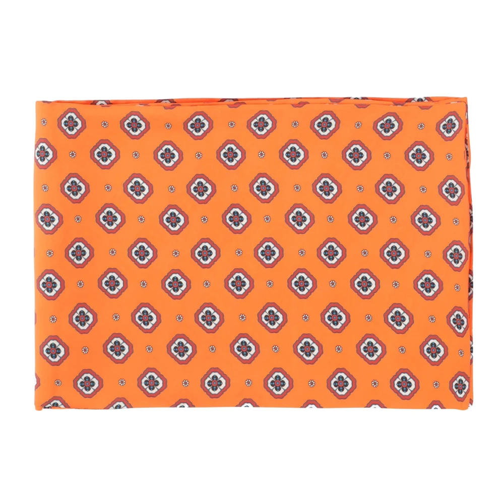 Alberto Biani Silky Scarves Orange Dames