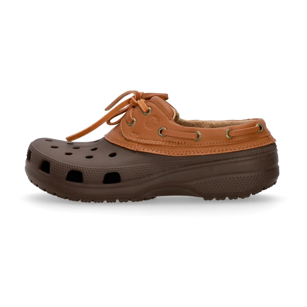 Crocs Uomo Marrone - Classic Boat Mule - Shoes - 45 Eu