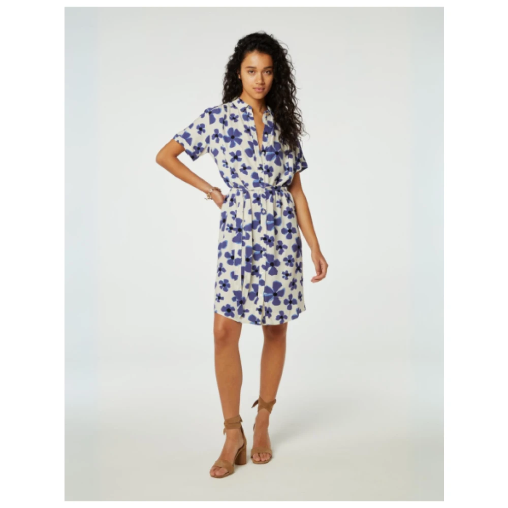 Fabienne Chapot Stijlvolle Boyfriend Jurk Blue Dames