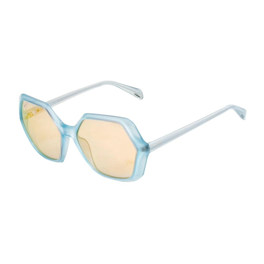 Police Women's Blue Uv Filter Sunglasses For
