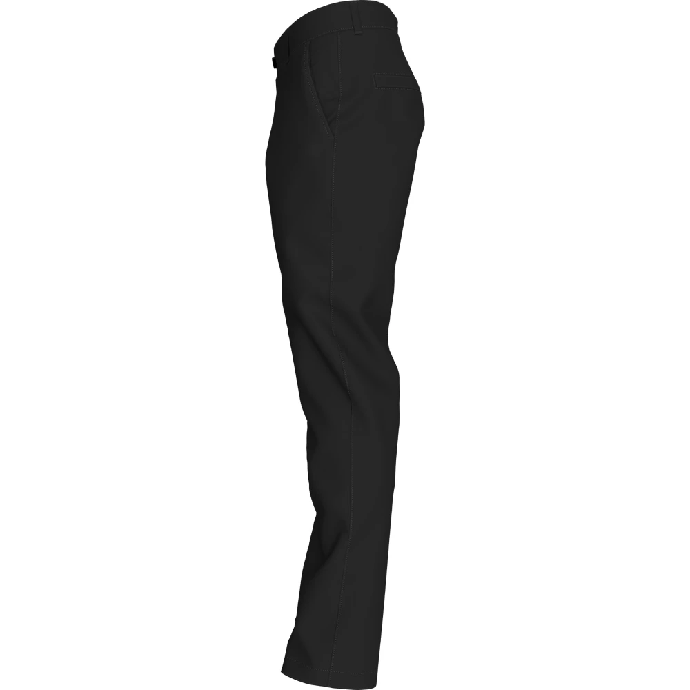 Calvin Klein Zwarte Broek Katoenen Stof Black Heren
