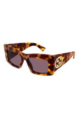 Geometrisk Cat-Eye Solglasögon