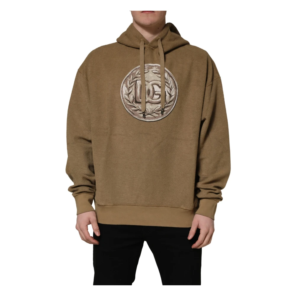 Dolce & Gabbana Uomo Marrone Felpe, Xs, New,