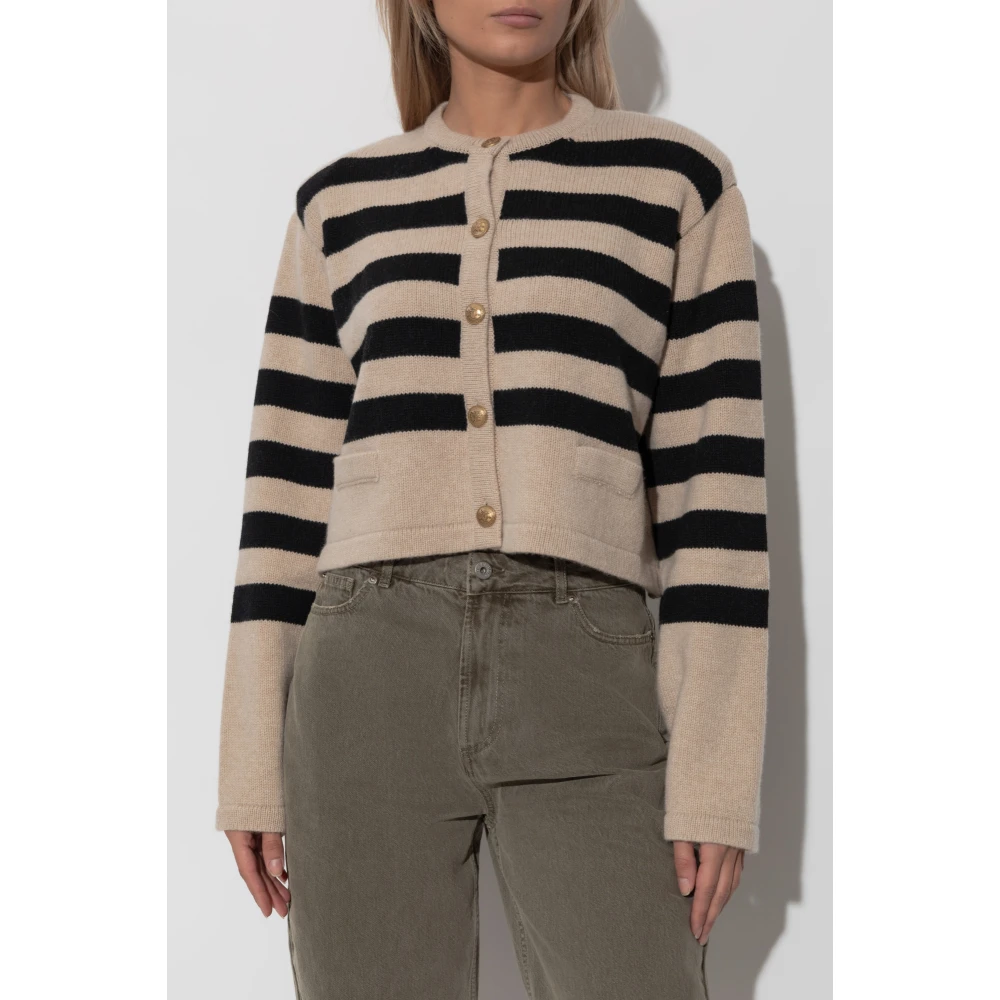 Halfboy Wollen Vest Beige Dames