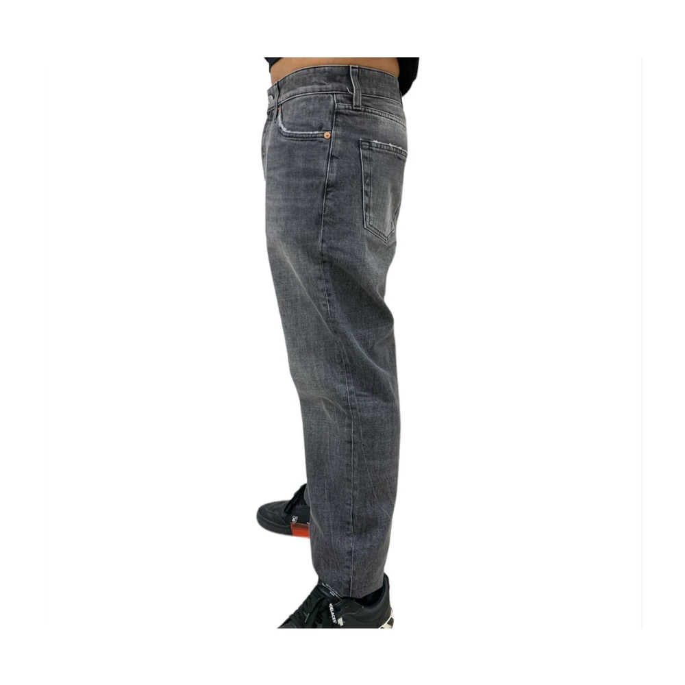 Department Five Klassieke Straight Leg Jeans Black Heren