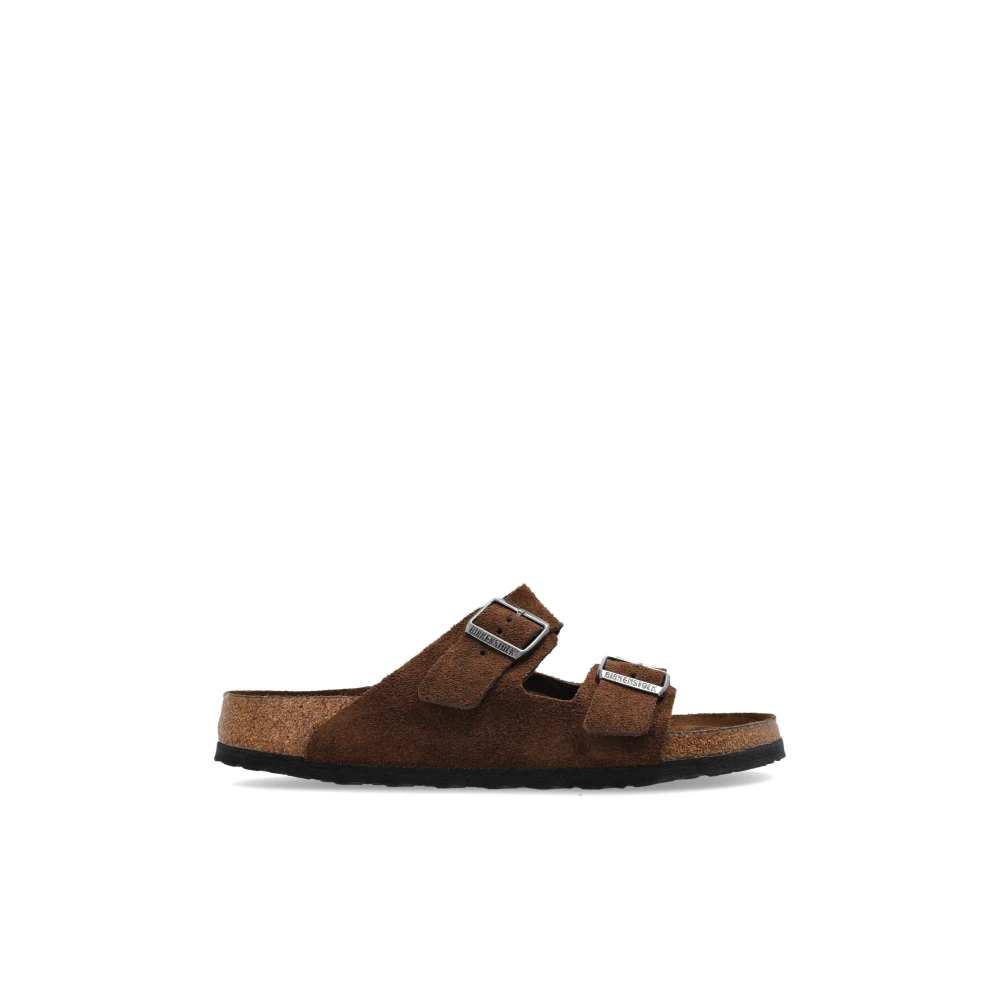Birkenstock Men's Brown Sliders, 6 Uk, Arizona Bs Regular Fit