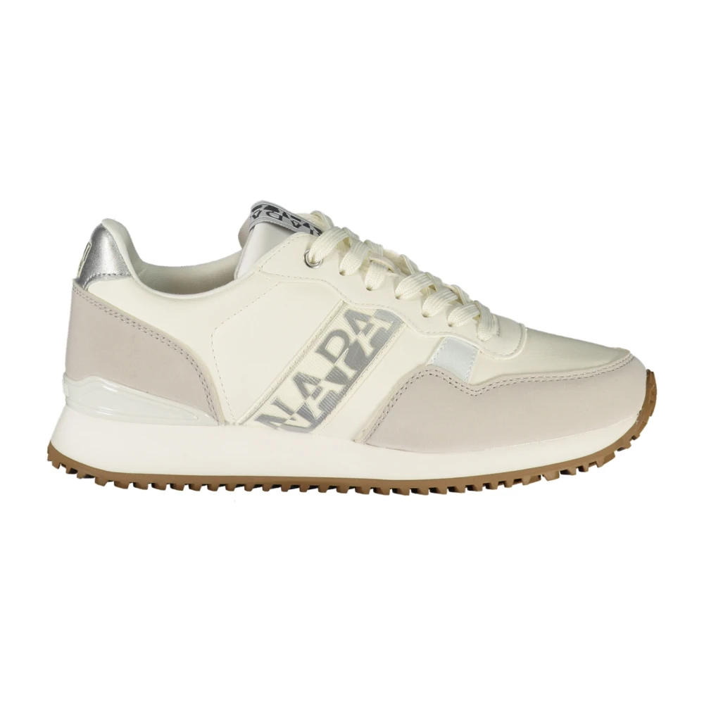 Napapijri Women's White Sneakers, 4 Uk, Sports Shoe