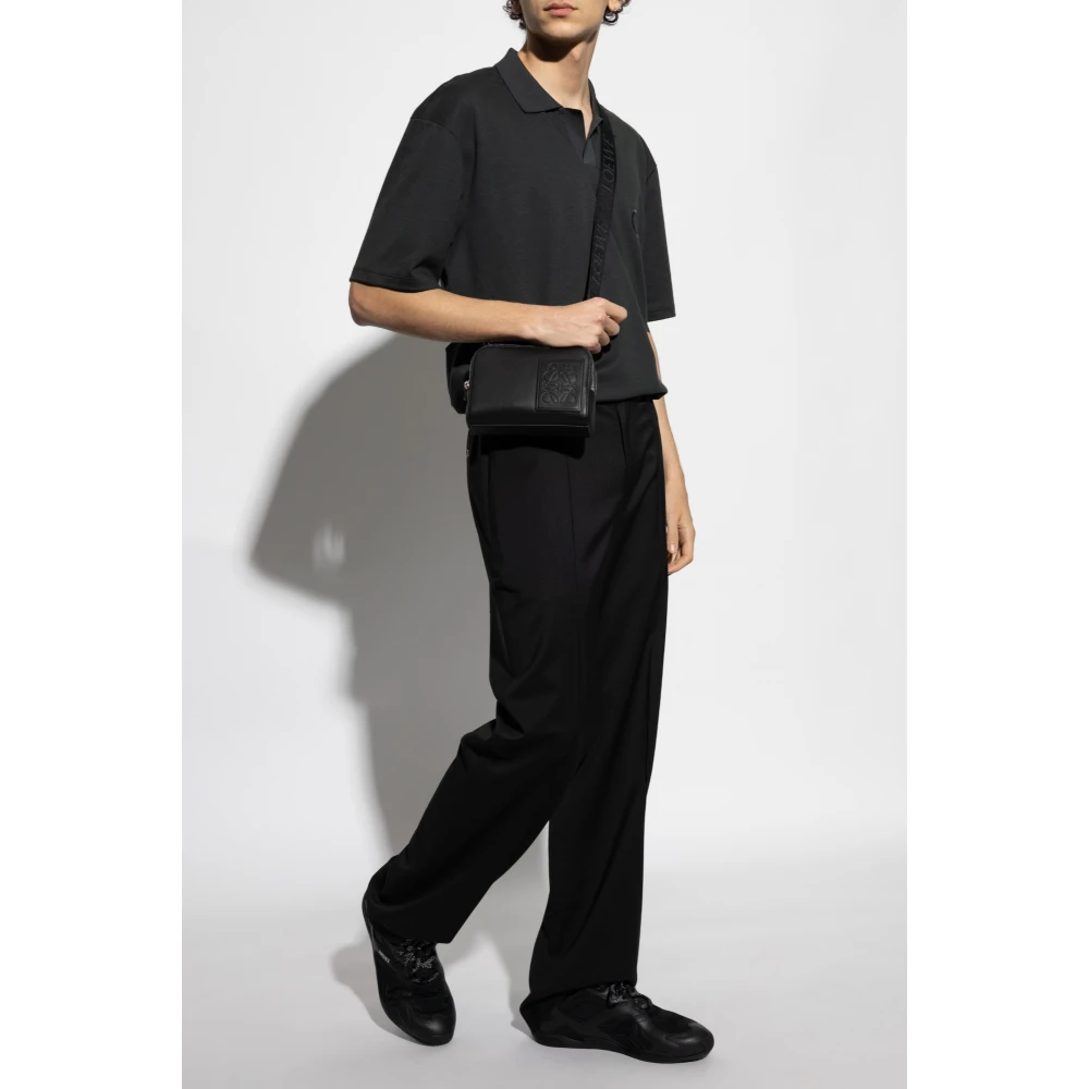 Giorgio Armani Polo met logo Green Heren