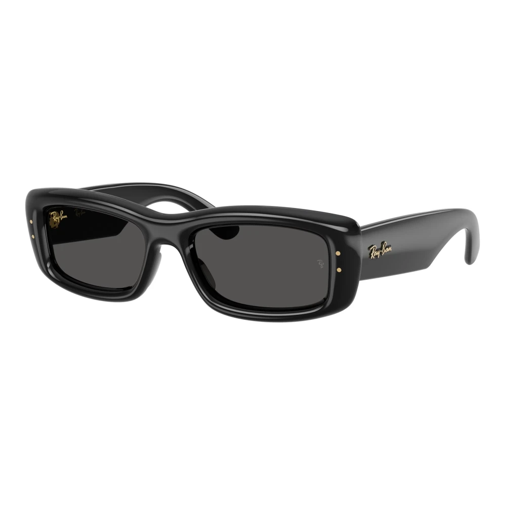 Ray-Ban Women's Kiliane Puffer Rectangle Sunglasses - Grey - Image 4