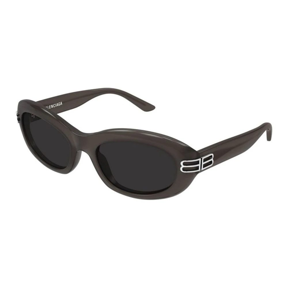Balenciaga Women's Gray Sunglasses, 57 Mm, Oval Sunglasses