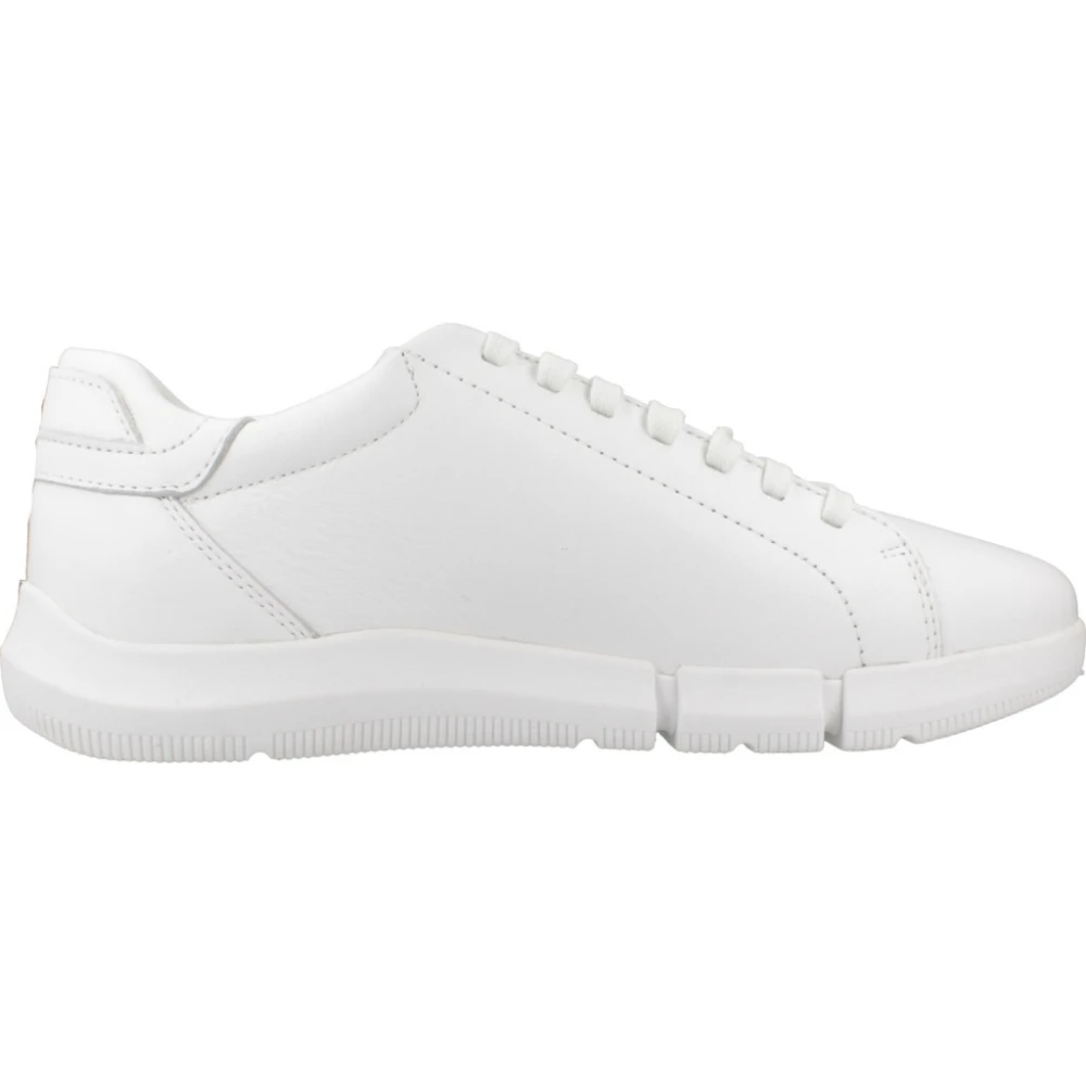 Geox Snygga Sneakers för Aktiv Livsstil White, Herr