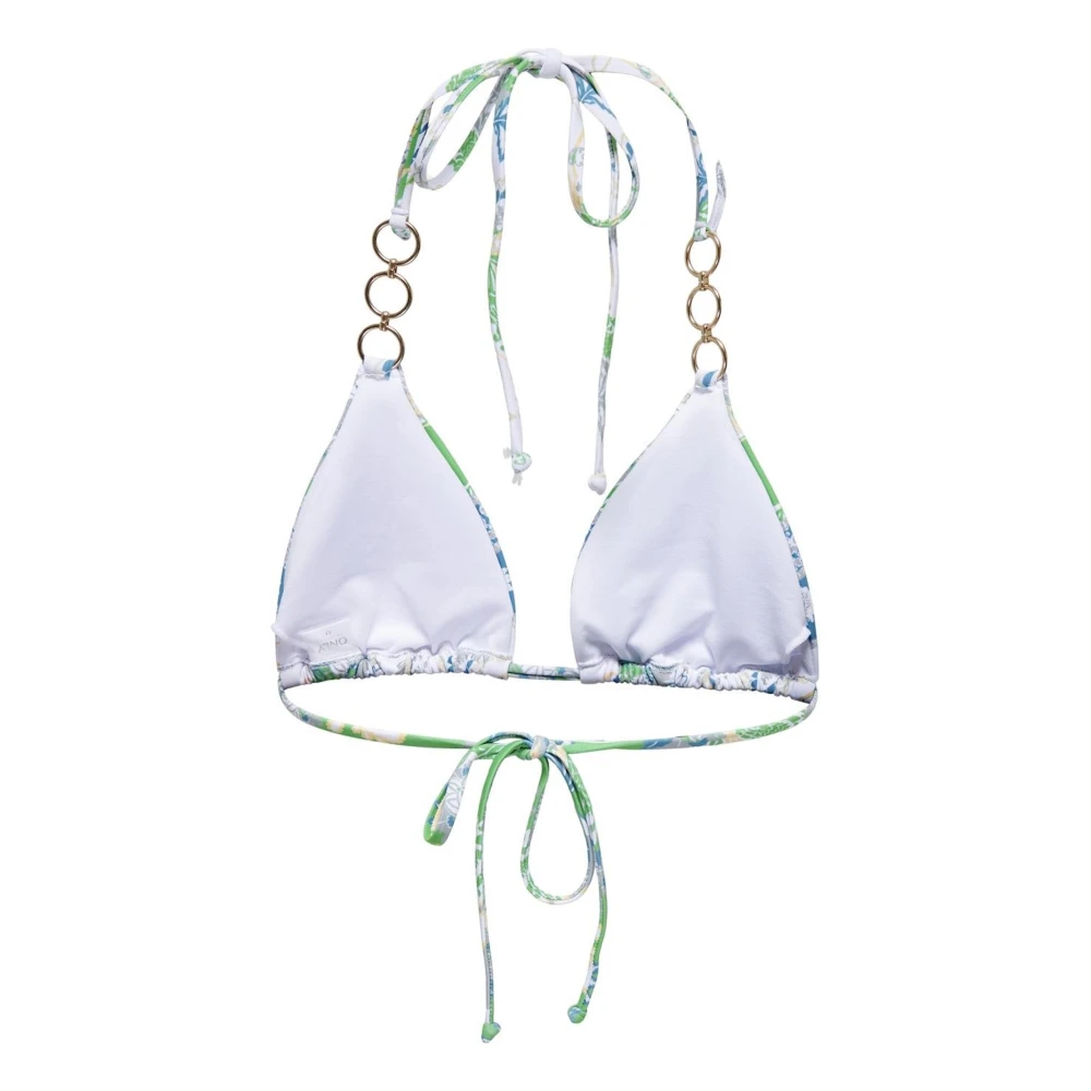 Only RIO Bikini Top met Chain Rings Multicolor Dames