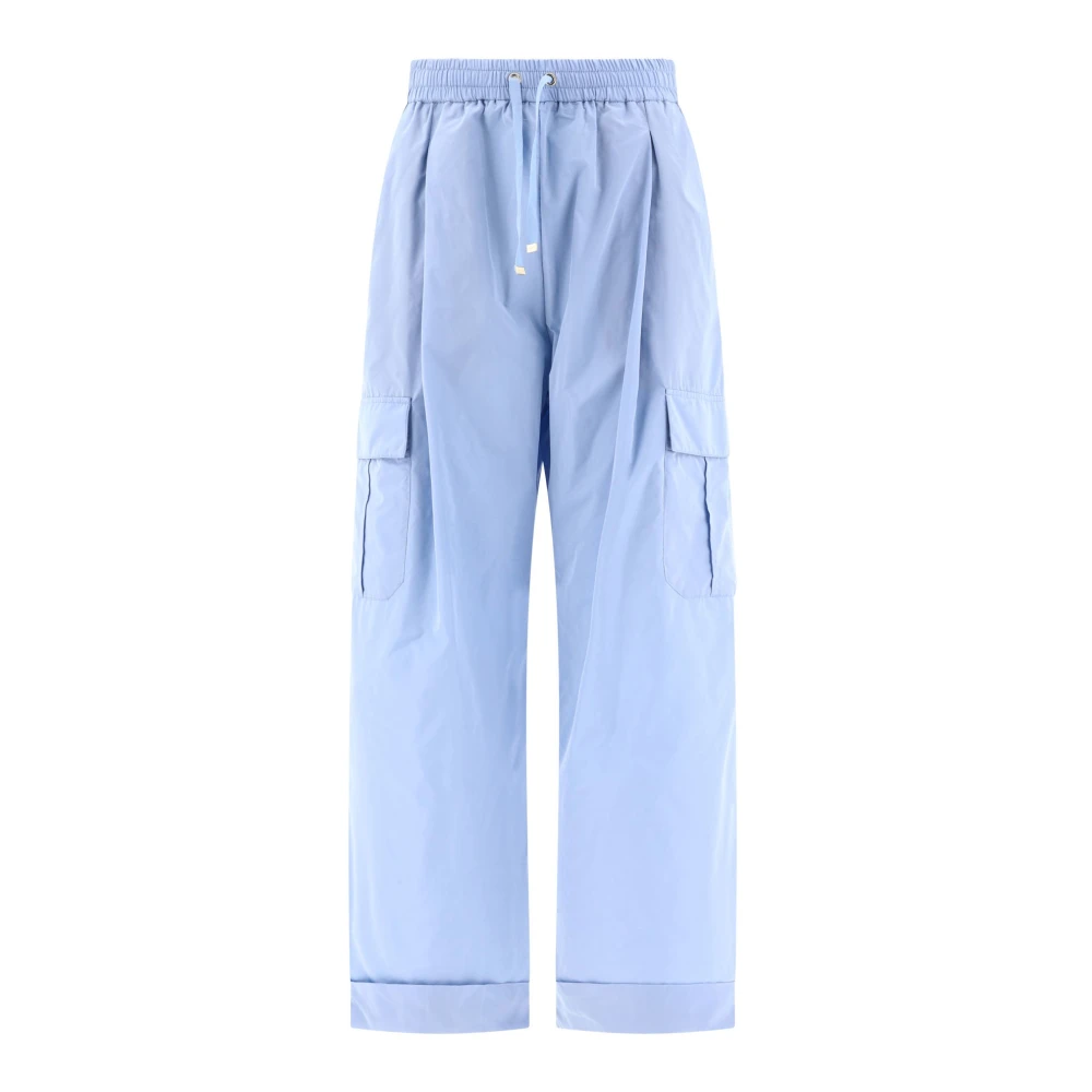 Herno Trousers Blue Dames