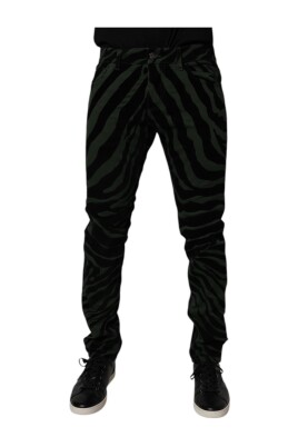 stripes-skinny-denim-jeans-with-logo