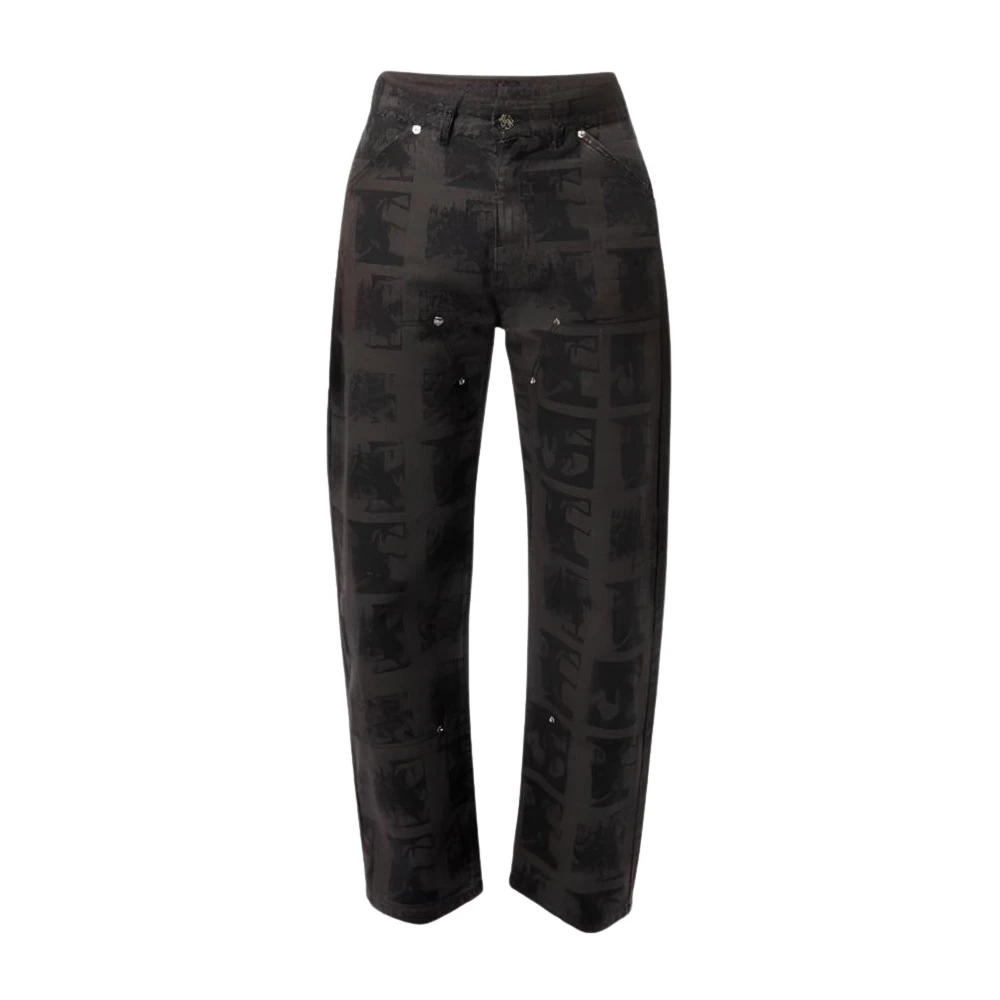 Rassvet Gray Double Knee Trousers - Male - Straight Trousers - Xl - Trousers