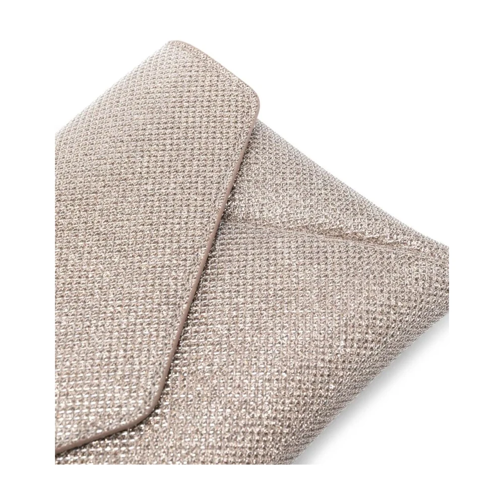 Stuart Weitzman Mini Love Letter Clutch Beige Dames