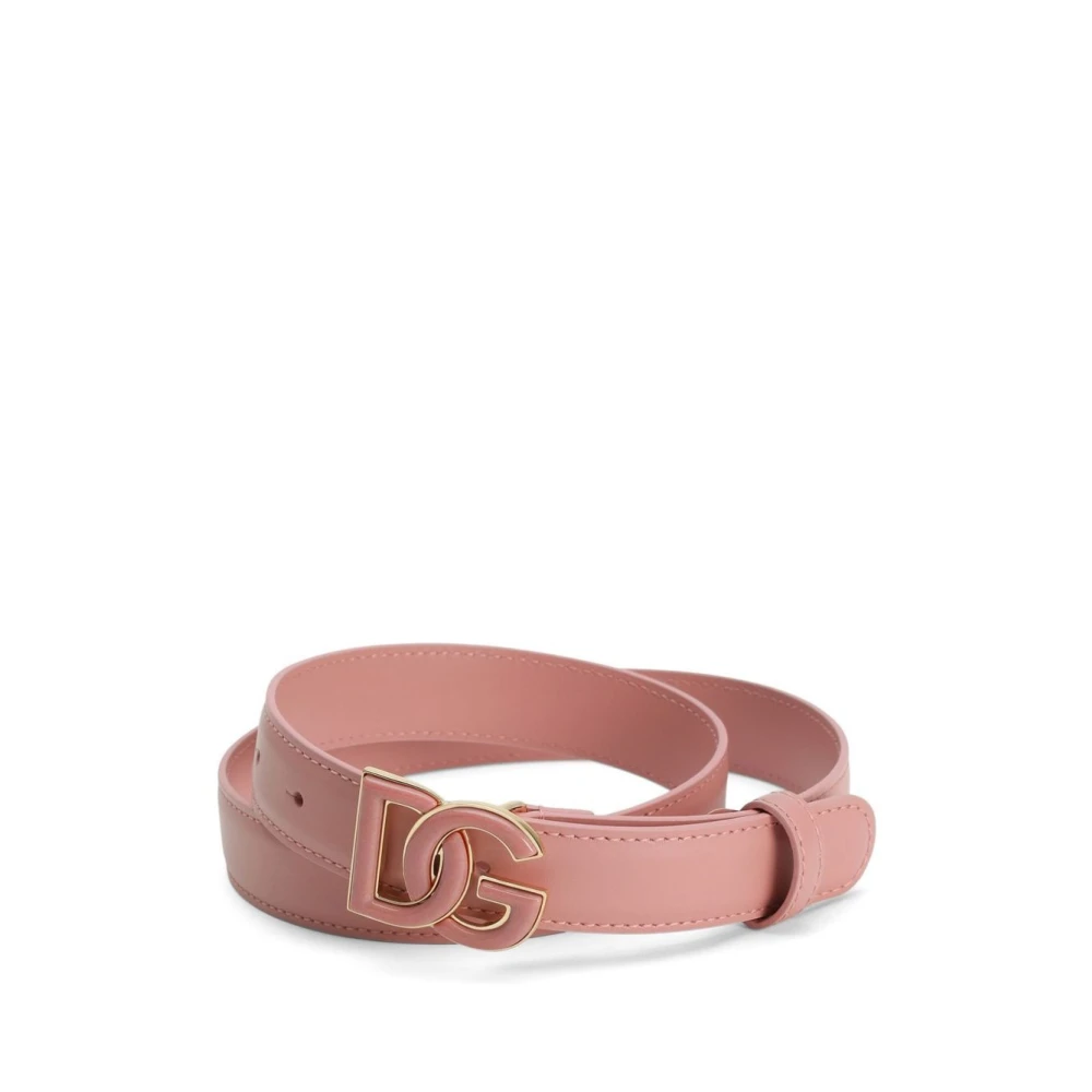 Dolce & Gabbana Roze Modieuze Riem Pink Dames