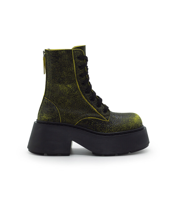 bottes-stripy-en-cuir-jaune