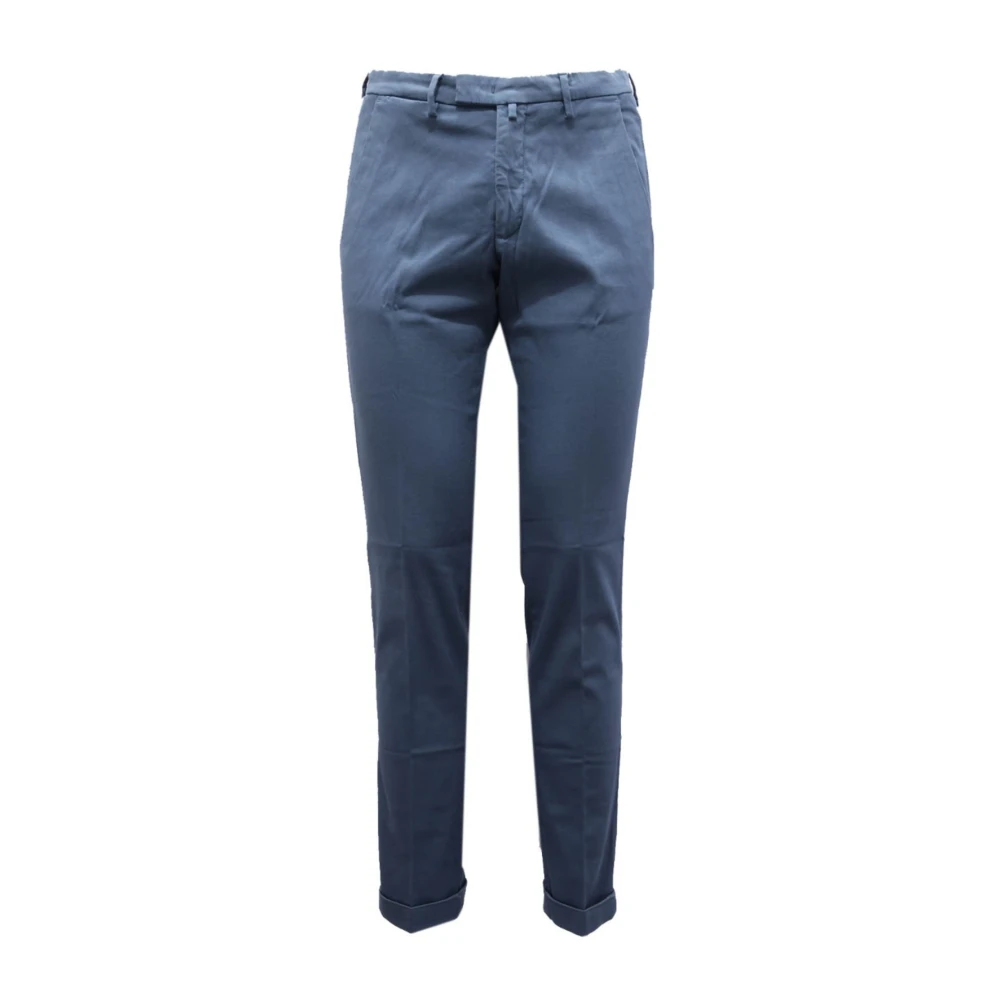Briglia Uomo Blu Pantaloni Slim-Fit