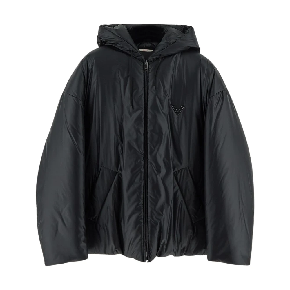 Valentino Stijlvolle Herenjas Kleding Black Heren