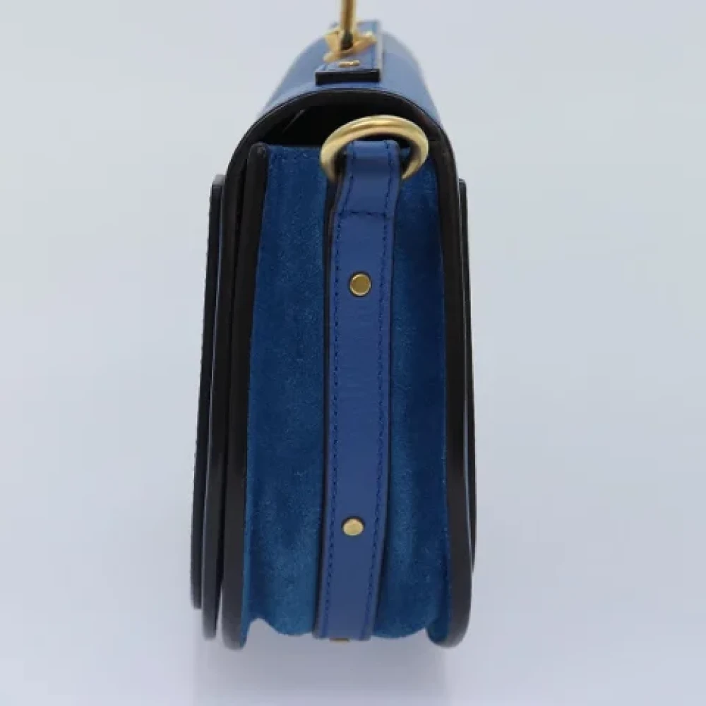 Chloé Pre-owned Leather handbags Blue Dames