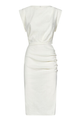 white-longuette-dress-with-side-cut-out