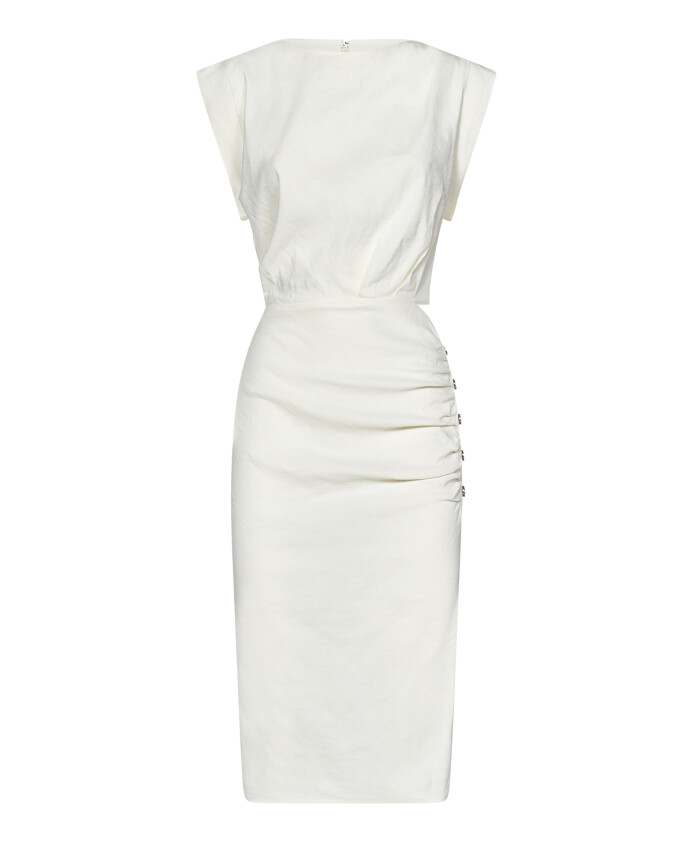 witte-lange-jurk-met-zijuitsnijding
