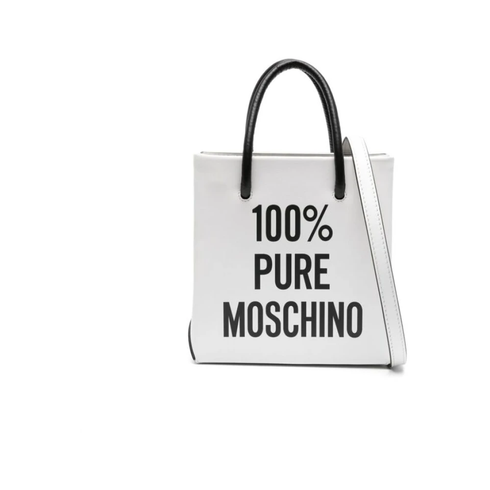 Moschino Tote Bags White Dames