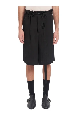 Svarta Lounge Shorts för Män