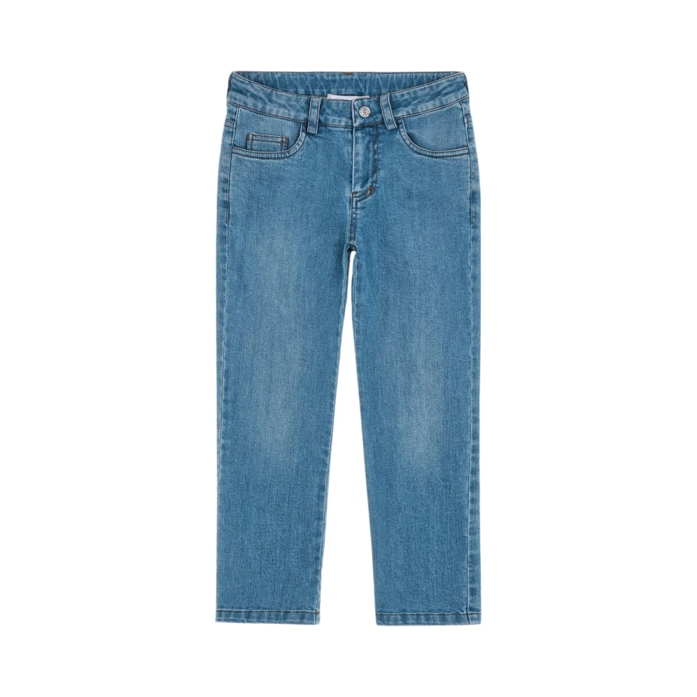 Roberto Cavalli Blue Jeans, Male, 4 Y, Jeans Made In Italy